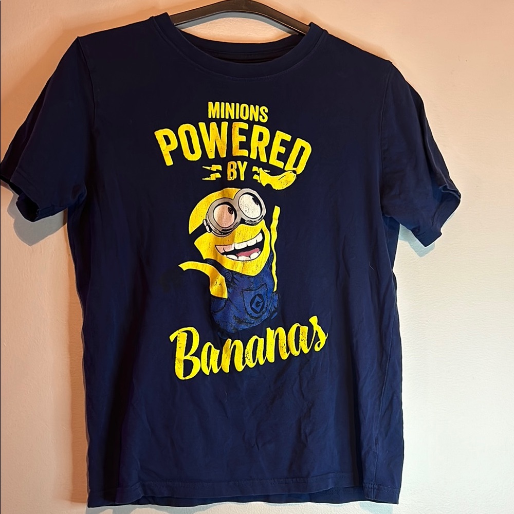 Universal Short Sleeve Tees in Blue and Yellow